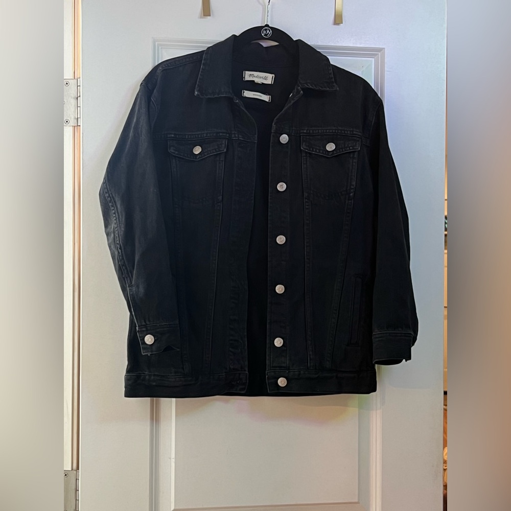 Madewell Women's Black Jean Jacket